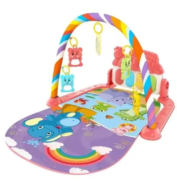 🌈 Alfombra de Juegos Interactiva GIGGLE & COOS - ¡Diversión y Aprendizaje para tu Bebé! 🧸✨ - Giggle & Coos