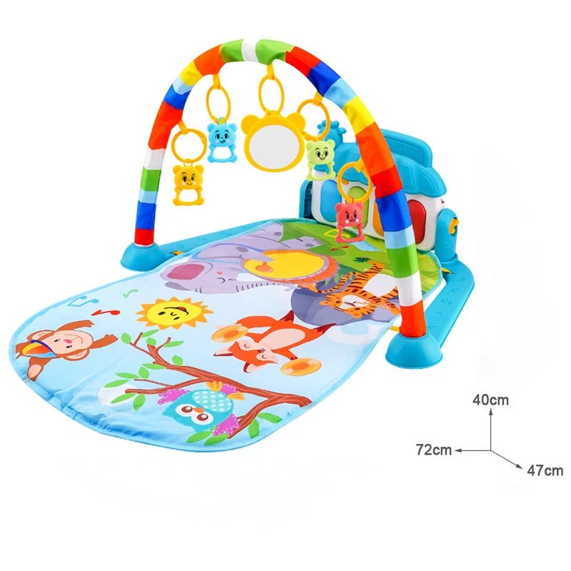 🌈 Alfombra de Juegos Interactiva GIGGLE & COOS - ¡Diversión y Aprendizaje para tu Bebé! 🧸✨ - Giggle & Coos
