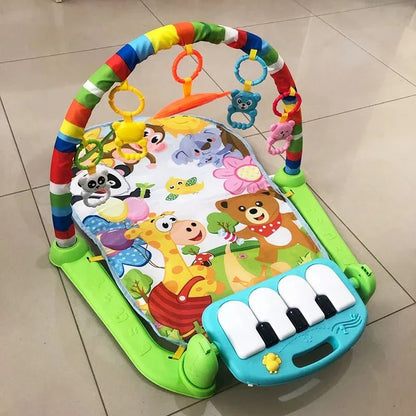 🌈 Alfombra de Juegos Interactiva GIGGLE & COOS - ¡Diversión y Aprendizaje para tu Bebé! 🧸✨ - Giggle & Coos