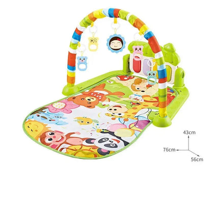 🌈 Alfombra de Juegos Interactiva GIGGLE & COOS - ¡Diversión y Aprendizaje para tu Bebé! 🧸✨ - Giggle & Coos
