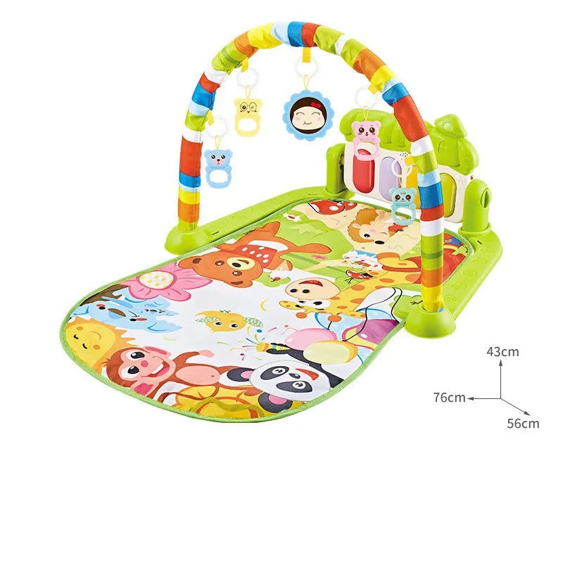 🌈 Alfombra de Juegos Interactiva GIGGLE & COOS - ¡Diversión y Aprendizaje para tu Bebé! 🧸✨ - Giggle & Coos