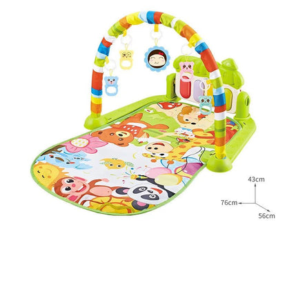 🌈 Alfombra de Juegos Interactiva GIGGLE & COOS - ¡Diversión y Aprendizaje para tu Bebé! 🧸✨ - Giggle & Coos