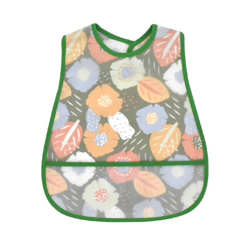 🍼 Babero Impermeable GIGGLE & COOS – Comidas Sin Manchas ni Estrés 🍼 - Giggle & Coos
