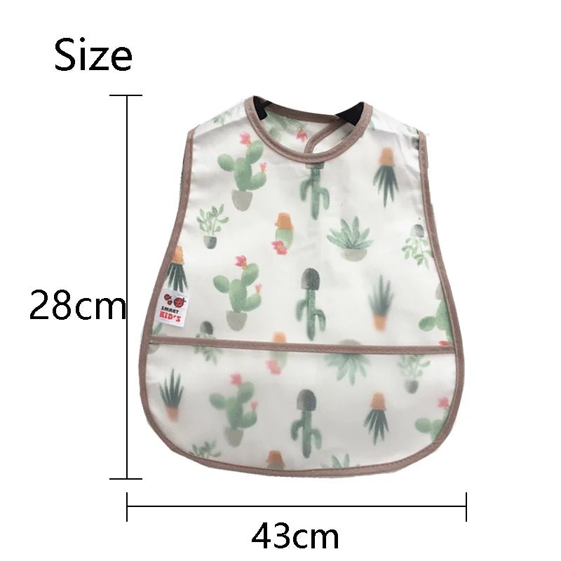 🍼 Babero Impermeable GIGGLE & COOS – Comidas Sin Manchas ni Estrés 🍼 - Giggle & Coos