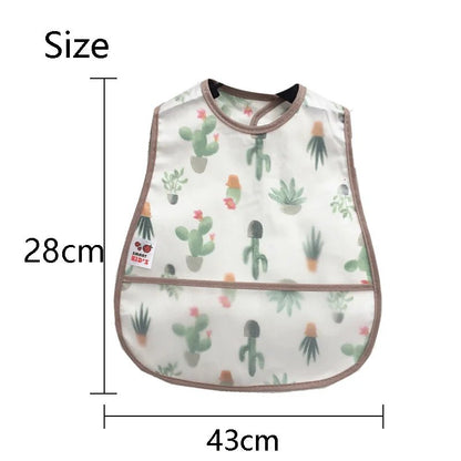 🍼 Babero Impermeable GIGGLE & COOS – Comidas Sin Manchas ni Estrés 🍼 - Giggle & Coos