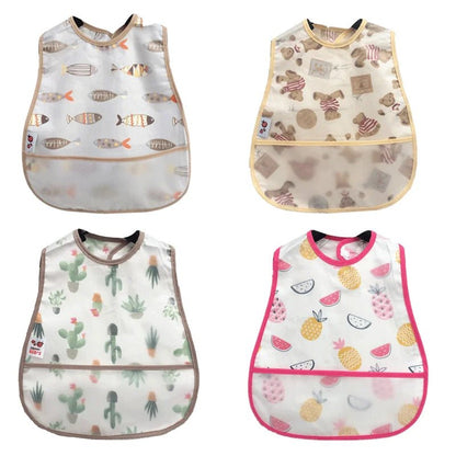 🍼 Babero Impermeable GIGGLE & COOS – Comidas Sin Manchas ni Estrés 🍼 - Giggle & Coos