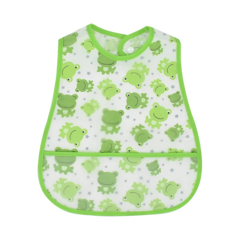 🍼 Babero Impermeable GIGGLE & COOS – Comidas Sin Manchas ni Estrés 🍼 - Giggle & Coos