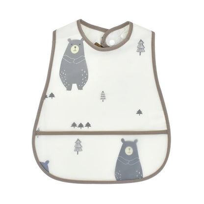 🍼 Babero Impermeable GIGGLE & COOS – Comidas Sin Manchas ni Estrés 🍼 - Giggle & Coos