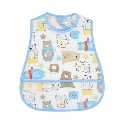 🍼 Babero Impermeable GIGGLE & COOS – Comidas Sin Manchas ni Estrés 🍼 - Giggle & Coos