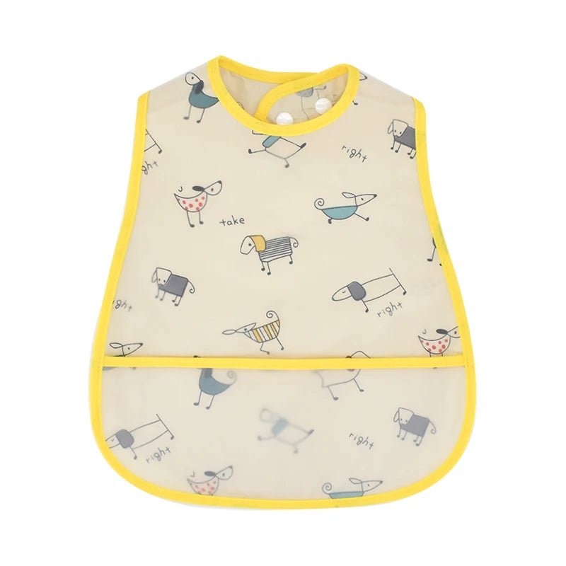 🍼 Babero Impermeable GIGGLE & COOS – Comidas Sin Manchas ni Estrés 🍼 - Giggle & Coos
