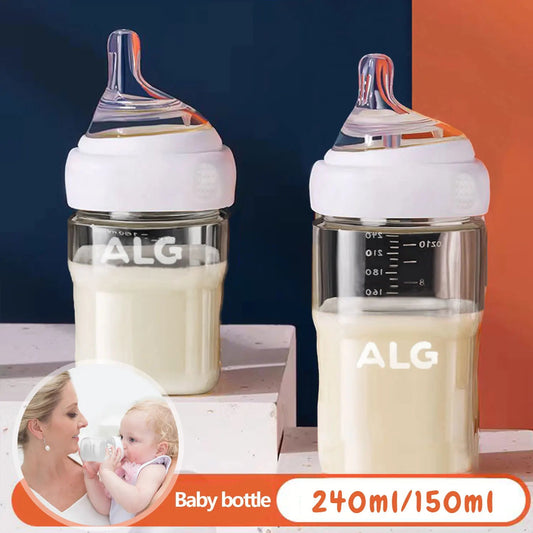 🍼 Biberón Anticólicos GIGGLE & COOS – Alimentación Cómoda y Sin Gases 🍼 - Giggle & Coos