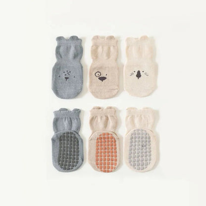 🐾 Calcetines Antideslizantes GIGGLE & COOS – Primeros Pasos Seguros y Adorables 🐾 - Giggle & Coos