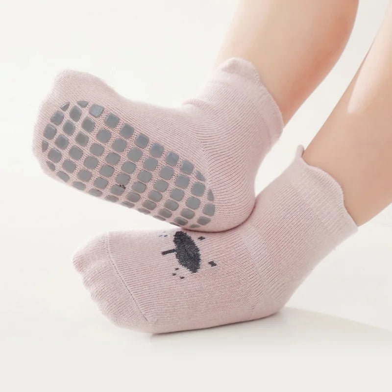 🐾 Calcetines Antideslizantes GIGGLE & COOS – Primeros Pasos Seguros y Adorables 🐾 - Giggle & Coos