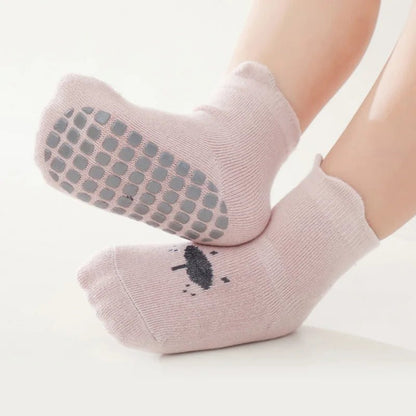 🐾 Calcetines Antideslizantes GIGGLE & COOS – Primeros Pasos Seguros y Adorables 🐾 - Giggle & Coos