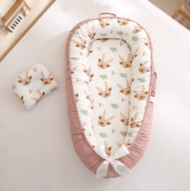 ✨ Cuna Nido Portátil Multifuncional – Descanso seguro y cómodo para tu bebé ✨ - Giggle & Coos