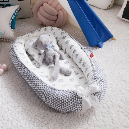 ✨ Cuna Nido Portátil Multifuncional – Descanso seguro y cómodo para tu bebé ✨ - Giggle & Coos