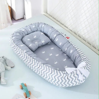 ✨ Cuna Nido Portátil Multifuncional – Descanso seguro y cómodo para tu bebé ✨ - Giggle & Coos