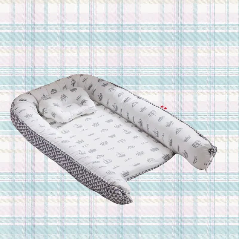 ✨ Cuna Nido Portátil Multifuncional – Descanso seguro y cómodo para tu bebé ✨ - Giggle & Coos