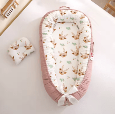✨ Cuna Nido Portátil Multifuncional – Descanso seguro y cómodo para tu bebé ✨ - Giggle & Coos