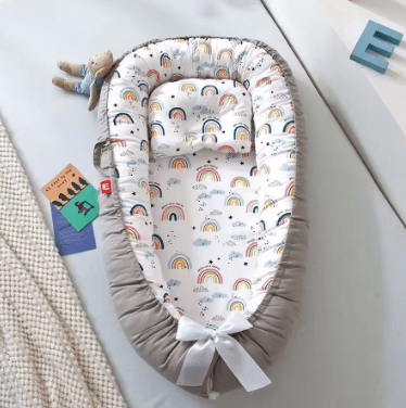 ✨ Cuna Nido Portátil Multifuncional – Descanso seguro y cómodo para tu bebé ✨ - Giggle & Coos