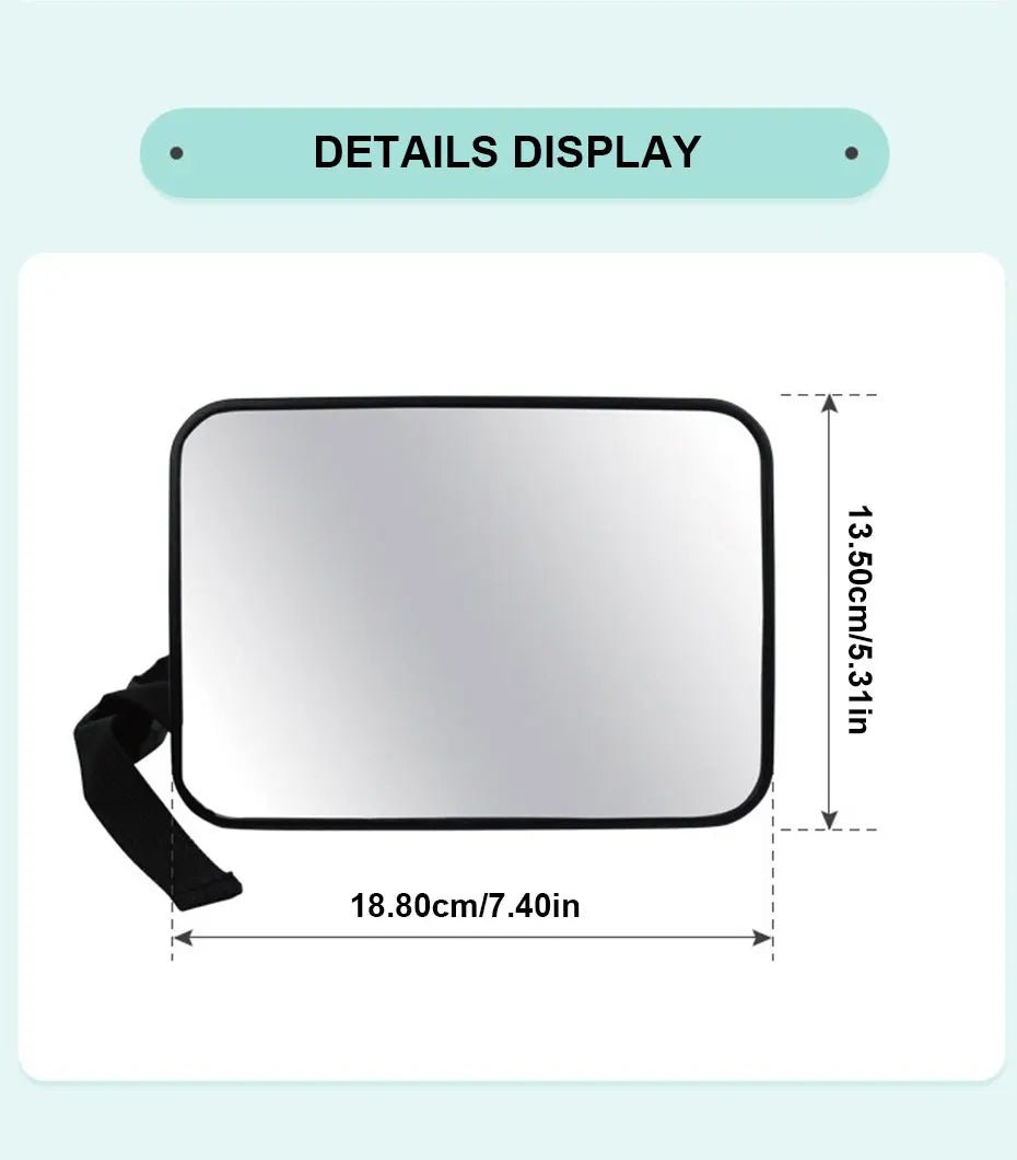 🚗 Espejo Retrovisor GIGGLE & COOS – Viaja Tranquilo Viendo a tu Bebé 🚗 - Giggle & Coos