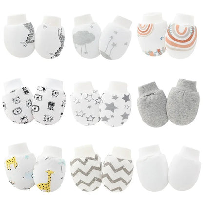 🤲 Guantes Antiarañazos GIGGLE & COOS – Protección Suave para tu Pequeño Tesoro 🤲 - Giggle & Coos