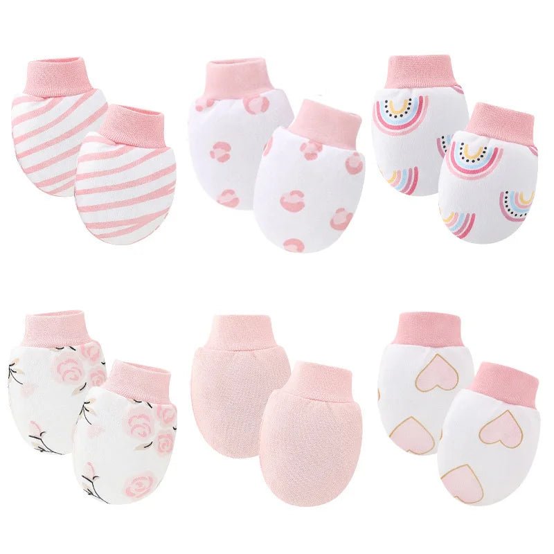 🤲 Guantes Antiarañazos GIGGLE & COOS – Protección Suave para tu Pequeño Tesoro 🤲 - Giggle & Coos