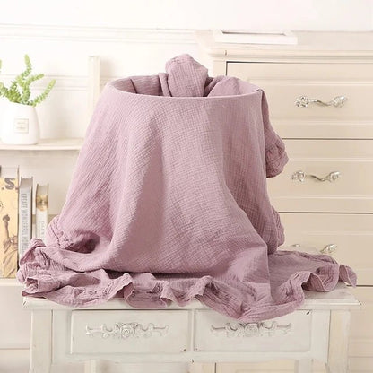 🌸 Manta Muselina Orgánica GIGGLE & COOS – Suavidad y Calidez para tu Pequeño Tesoro 🌸 - Giggle & Coos