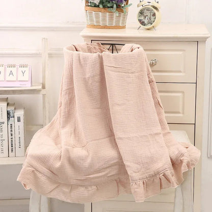 🌸 Manta Muselina Orgánica GIGGLE & COOS – Suavidad y Calidez para tu Pequeño Tesoro 🌸 - Giggle & Coos